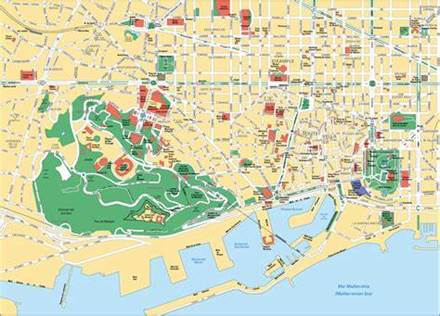 Mapa Barcelona Pdf | Mapa